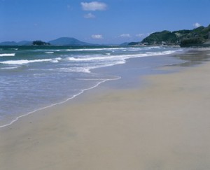 姉子の浜鳴き砂海岸